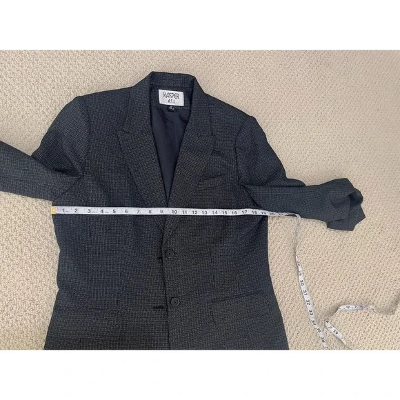 Kasper Black Tailored Blazer Professional Suit Jacket - Picture 7 of 16